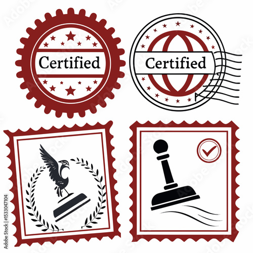 Certified Stamps Generated AI Graphics for Quality Assurance and Authentication