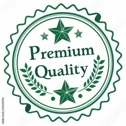 Premium Quality Guarantee Generated AI Badge Design