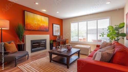 Cozy Modern Living Room Decor with Elegant Colors and Stylish Furniture for Contemporary Home Interior Design
