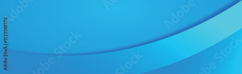 Volume lines on a blue background - Panoramic Vector Background illustration
