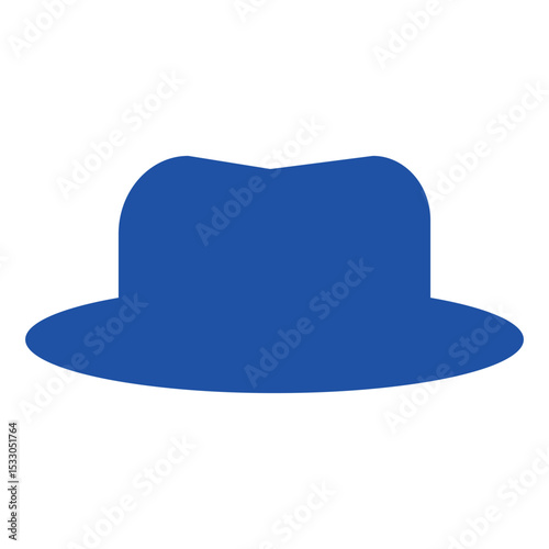 blue hat , Hat vector, Simple hat, Men Fashion
