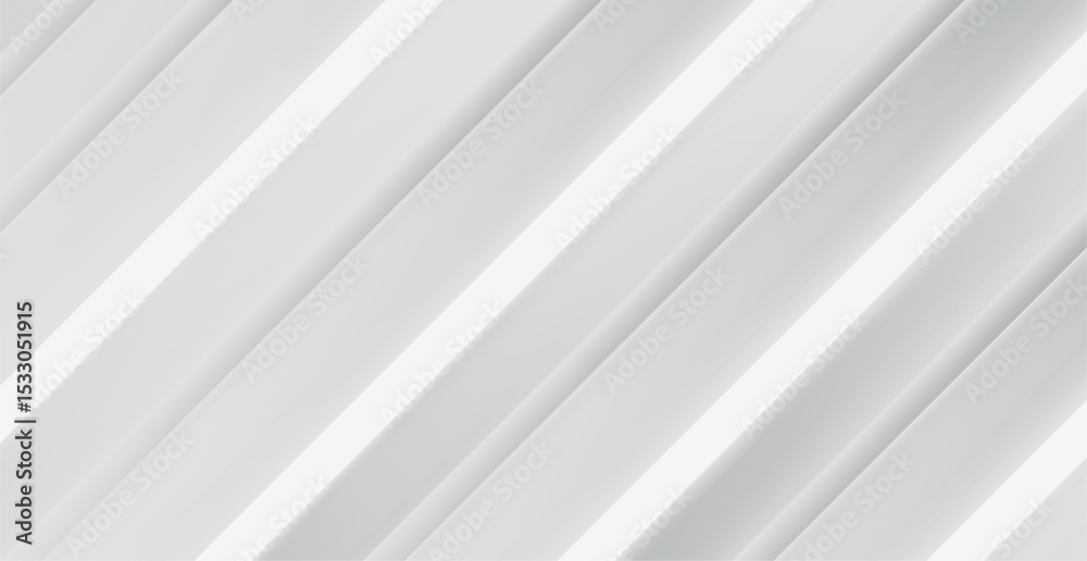 Obraz premium Abstract gray background with shadows and lines - Vector illustration