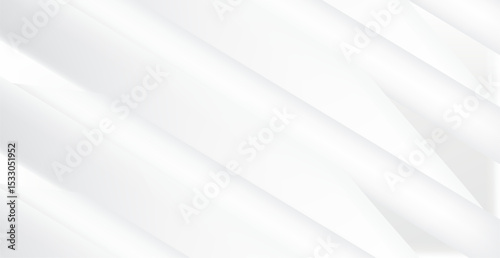 Abstract gray background with shadows and lines - Vector illustration