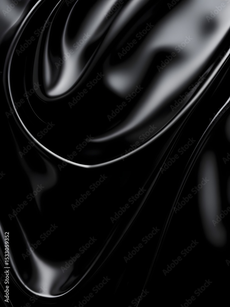 Fototapeta premium Latex black fabric background