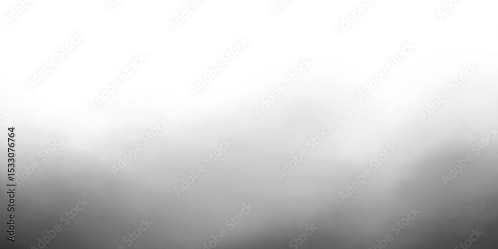 Naklejka premium Dark black smoke or fog isolated on transparent background. Misty fog overlay, steam texture, spooky smoke frame. PNG design element, template, or mockup