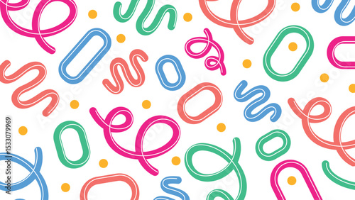 Abstract colorful circle background