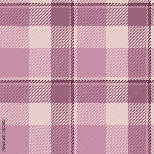 Hippy plaid fabric check, french tartan vector seamless. Club pattern textile background texture in pastel and light colors.