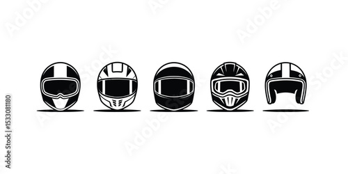Collection of Motorcycle Helmet Designs Safety and Style