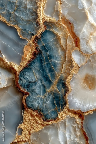 Backlit Calacatta Marble Slab: Grey-Gold Vein Patterns in Ethereal Glow with 60% Mist White Breathing Space, Raw Mineral Texture
