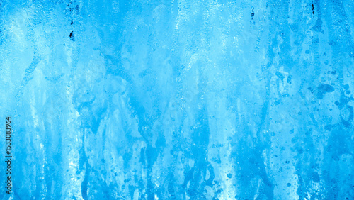 Artistic blue water texture with transparency suitable for graphic design elements
