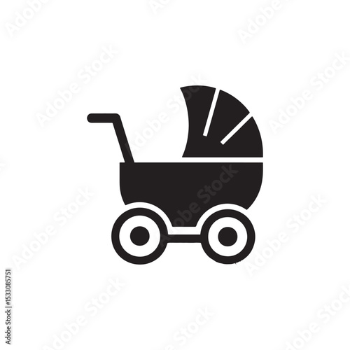 The Baby Stroller Icon