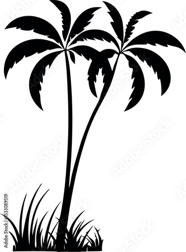 palm tree silhouette