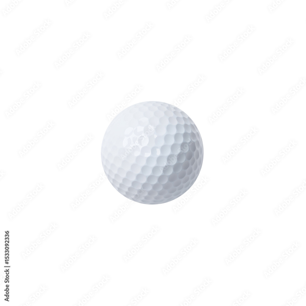 golf ball isolated on transparent background golf ball isolated on transparent background