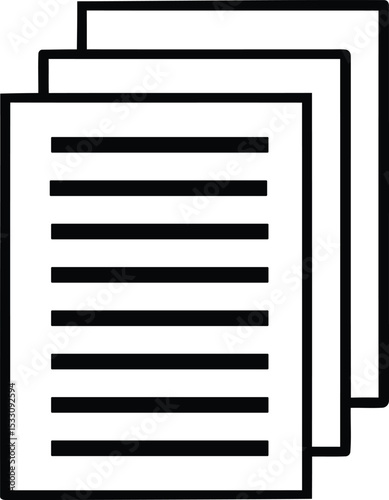 Writing Web Icon Set in Line Style. Collection of Copywriting Linear Icons, Including write, note, edit, writer, text, pen, signature, content editing, document, nib, pencil and More.