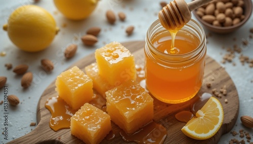 Golden Honey And Lemon Delight top shot