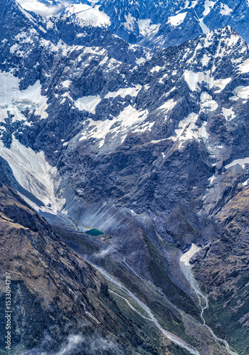 Eglinton Lake, South Island, New Zealand, Oceania.