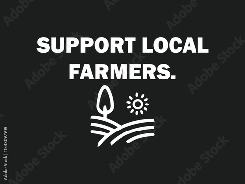 Support local farmers farm life proud tee design for all ages 
