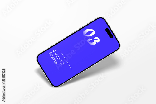 Showcase your app, website, or mobile design in stunning clarity with this premium mobile phone mockup set. Featuring sleek smartphone with smooth, rounded edges,.Greenphone mockup on gray background