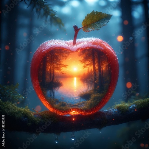 Mystical Glowing Apple in an Enchanted Forest
Magical Fruit: Luminous Apple in a Dreamy Woods
Ethereal Apple of Light in a Dark Forest
Fantasy Art: The Radiant Forbidden Fruit
Digital Painting Glowing