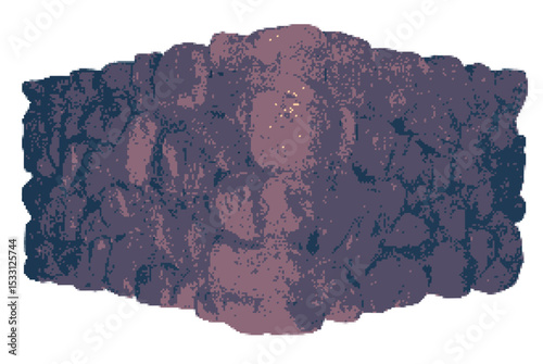 Stone corner wall pixel art