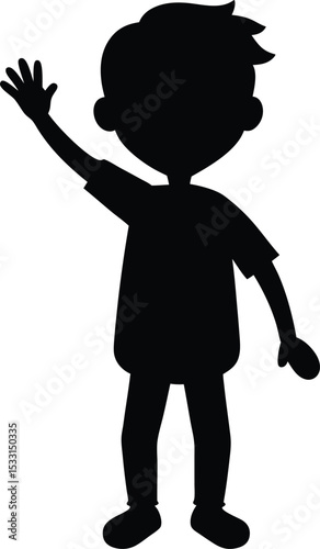 silhouette of a man