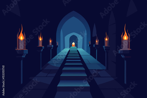 candles in the church