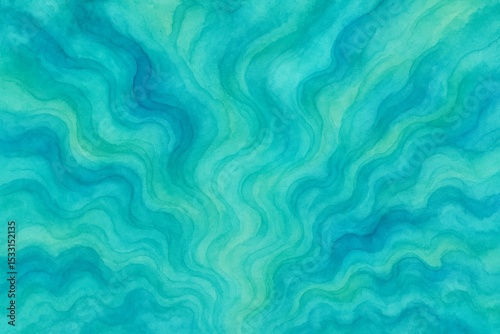 A seamless blue water surface pattern evokes clear ocean waves and light summer swimming pool textures