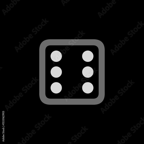 Die Face Six Icon