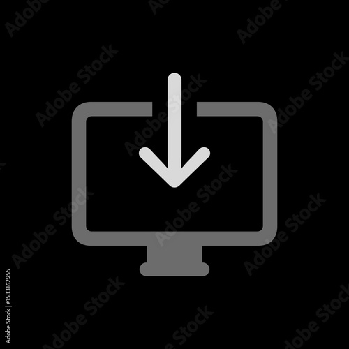 Display Download Icon