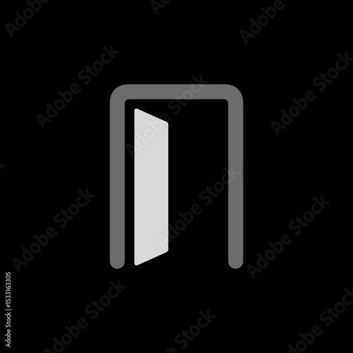 Left-Hand Door Open Icon