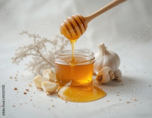 Garlic and Honey Natural Remedy