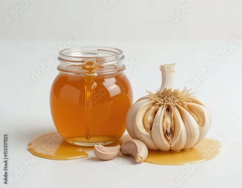 Garlic and Honey Natural Remedy