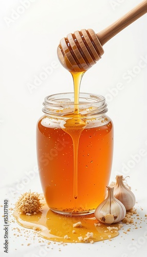 Garlic and Honey Natural Remedy