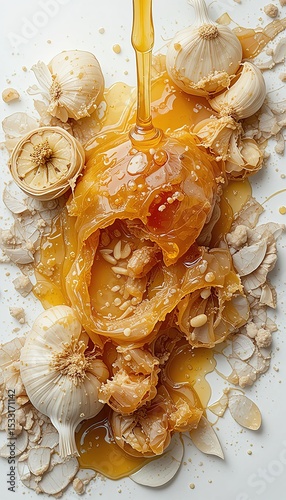Garlic and Honey Natural Remedy