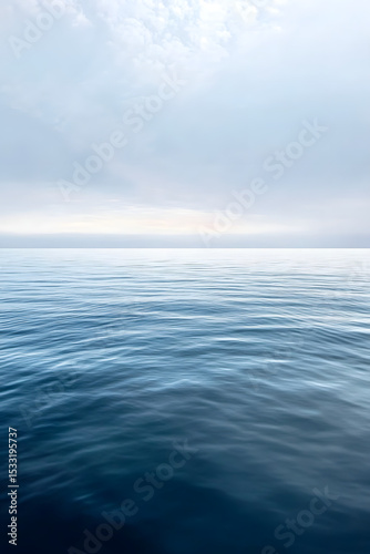 coastal landscape, serene photo backdrop vertical (generative AI)