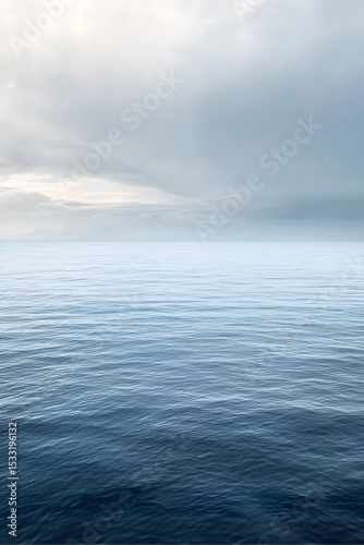 coastal landscape, serene photo backdrop vertical (generative AI)