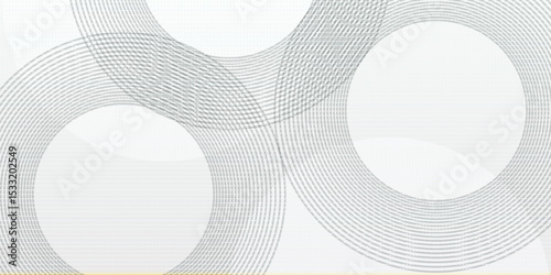 gray gradient background with white subtle dots circle futuristic minimalist vector illustration.