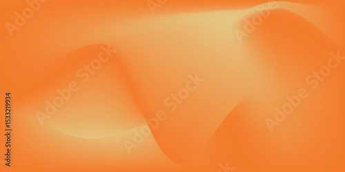 Abstract mesh orange gradient vector background simple cloud modern art