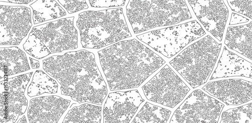 grass on ground vector, Broken tiles mosaic pattern. texture interior background line art. set of graphics elements drawing for architecture and landscape design.