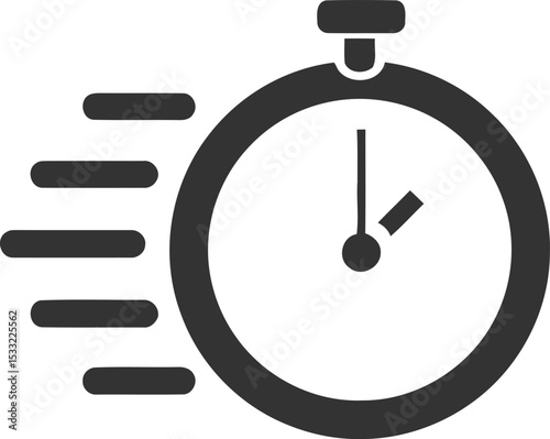 Time and Clock set of web icons in line style. Time management. Timer, Speed, Date, Countdown, Alarm, Recovery, Time, clock, watch, calendar simple icons for web and mobile app. Vector illustration