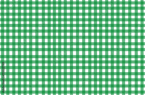 Hand-drawn gingham check green. Repeat pattern. Available in various colors | Pattern, seamless, vector