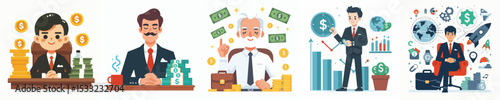 vector of a billionaire