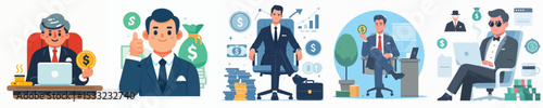 vector of a billionaire