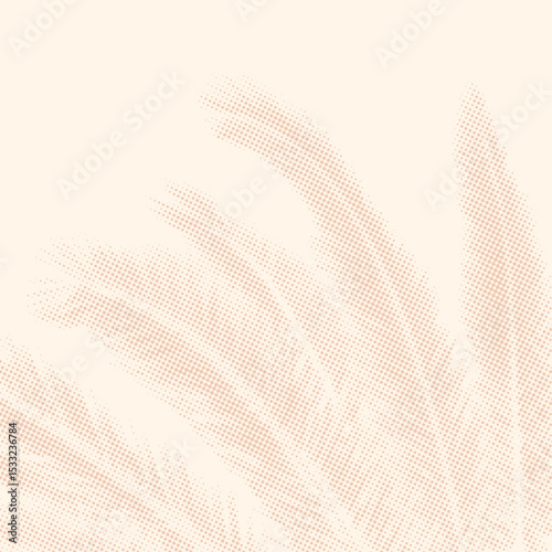 Abstract halftone dates tree background. Halftone effect.