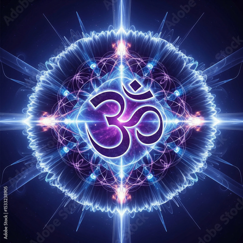 Abstract Sound of Om