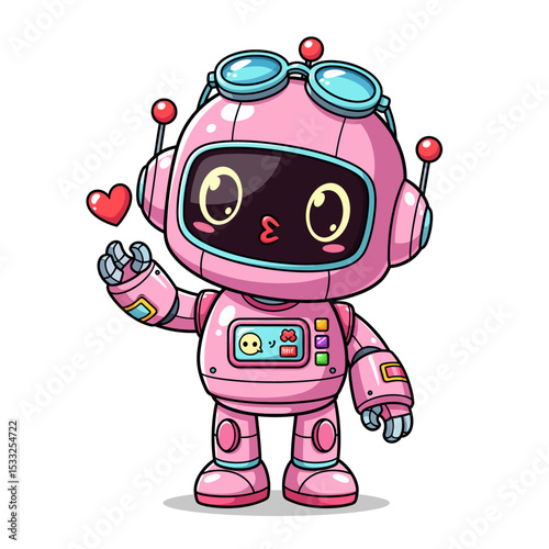 cute robot AI in 2030 very cool	
