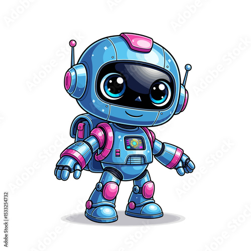 cute robot AI in 2030 very cool	
