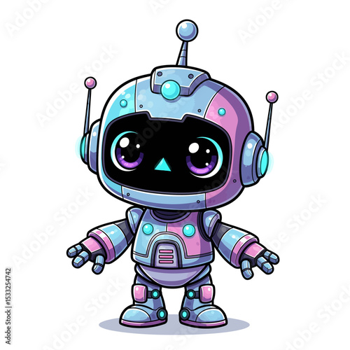 cute robot AI in 2030 very cool	
