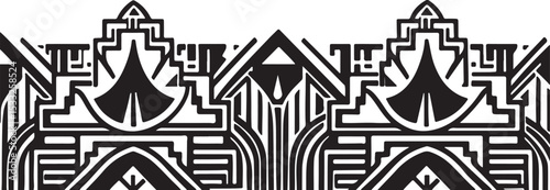 black and white pattern