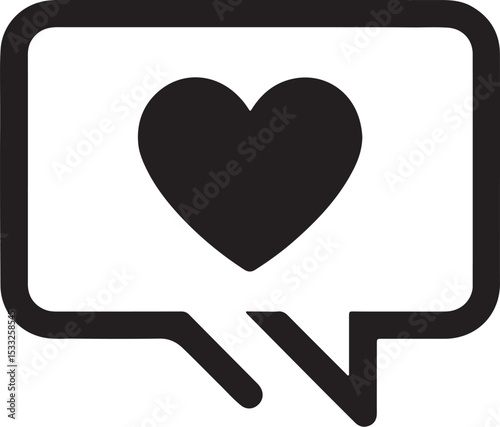 heart icon vector illustration